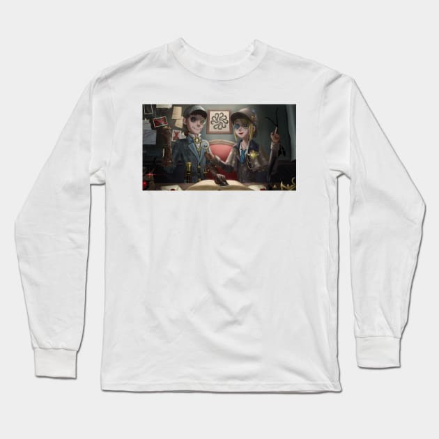 Mr. Inference X Lady Truth (Mercenary) Long Sleeve T-Shirt by gagimas